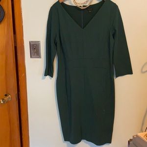 Ann Taylor green dress